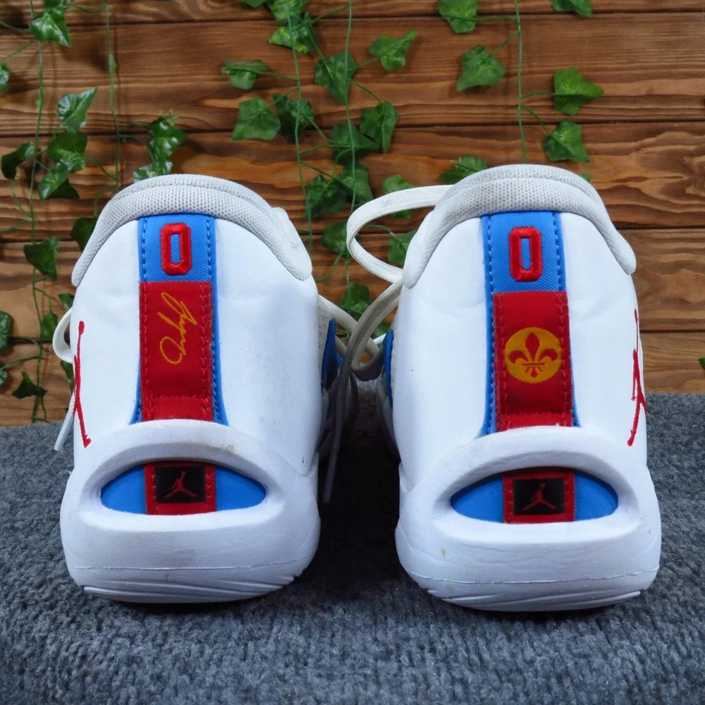 Jordan Tatum 1 St. Louis Mens Basketball Shoes Size 10 Athletic White Blue Red